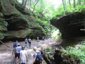 2014 Byron Fellows-Hiking at Turkey Run